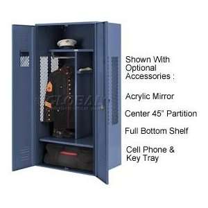   Gear Locker 42x24x72 Ready To Assemble Marine Blue