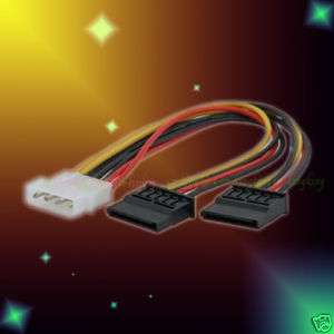 IDE to SATA Serial ATA Power Cable Splitter Connector Y  