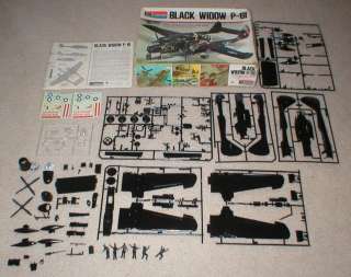 Monogram Black Widow P 61 1/48 Scale Model Kit  