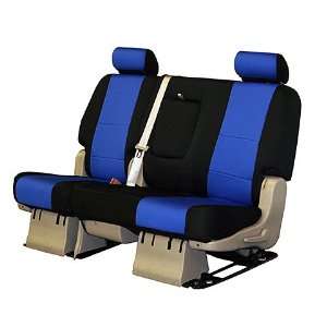 Coverking Custom Fit Rear Bench Seat Cover   Neosupreme Fabric, Blue