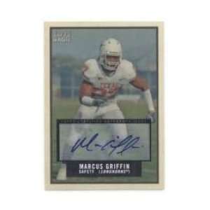2009 Topps Magic Autographs #33 Marcus Griffin   Texas / (Autographed 