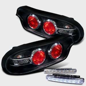   93 01 Mazda Rx7 LED Tail Lights + LED Bumper Fog Lamp Automotive