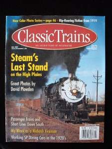 CLASSIC TRAINS MAGAZINE FALL 2002 GOLDEN YEARS RAILROAD  