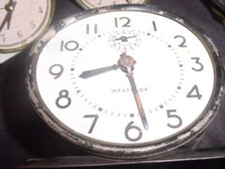 Windsor Baby Ben Westclox Broadway Peg Leg Alarm Clocks Parts Steam 