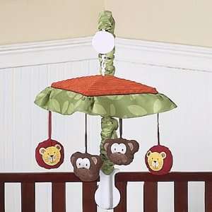  Jungle Time Musical Baby Crib Mobile by JoJo Designs Baby