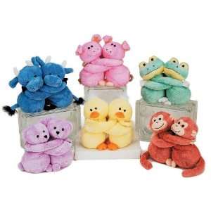  5.5 6 Assorted Plush Animal Couples Case Pack 24 