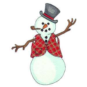 Brother/Babylock Embroidery Machine Card JUMBO SNOWMEN  