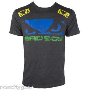 Bad Boy UFC Brazil Brasil Walkout CHARCOAL Shirt Size 2XL  