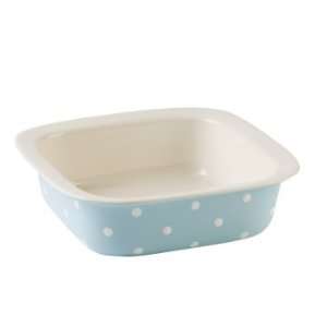  Spode Baking Days 10 Square Dish   Blue Patio, Lawn 