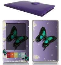 barnes noble nook ebook reader synthetic leather case decal skin 