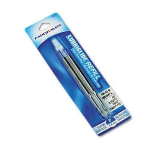  LubriGlide Ballpoint Pen Refill, Fine Point, Blue Ink, 2 