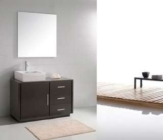 LADA Cubo 110 Solid Wood Bathroom Vanity Set 47  
