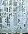 Vinyl Lace Textured Shower Curtain 72x72 with 12 Hook