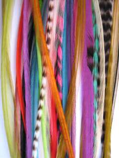   LONG SpRiNg FLiNg PACK★FeAtHeR HaiR ExTeNsiOnS★BEADS★SALE  