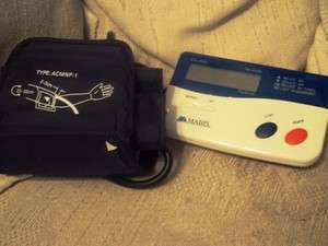 Mabis Electronic Digital Blood Pressure Monitor Arm Cuff  