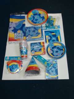 BLUES CLUES BIRTHDAY PARTY SET   11 PACKAGES  