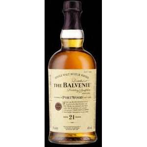  Balvenie Scotch Portwood 21 Year 750ML Grocery & Gourmet 