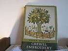 Crewel Embroidery Erica Wilson Ills. Vladimir Kagan Charles Scrirner 