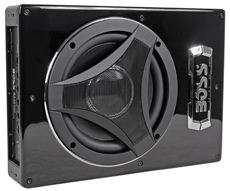 Boss BASS900 8 Low Profile Powered Subwoofer Under Seat Car/Truck Sub 