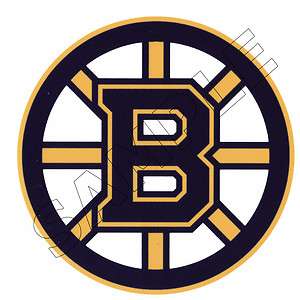 NHL Boston Bruins Edible Cake Topper Decoration Image  