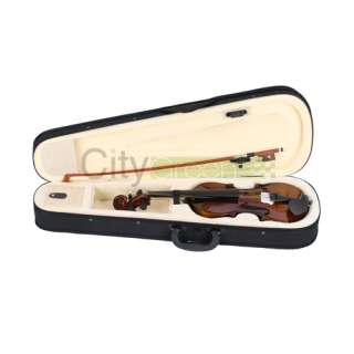   quality 1/4 size Acoustic Violin Natural + Case+ Bow + Rosin  