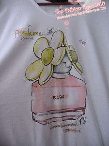Korea Brand Kira Perfume Bear Lady Logo Shirt T shirt Many Style 