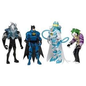   Batman; Hammer Strike, The Joker; Mr. Freeze; Anti Freeze Batman Toys