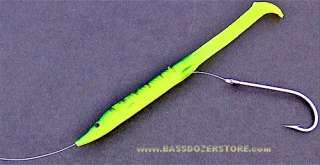 Original Red Gill Sand Eel Lures ~ Teasers for Striped Bass 