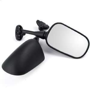 Custom Motorcycle Black Shorty Racing Mirrors For Honda 00 05 RC51 RVT 