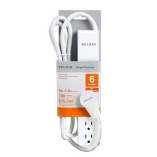 Belkin 6 Outlet Surge Protector with Rotating Plug product details 