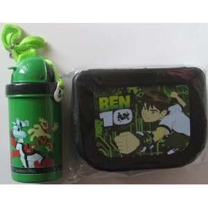  Ben 10 Alien Force Childrens Lunch Container and Drink 