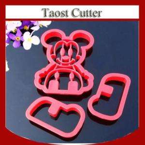 Mouse Loaf Cookie Cake Deracoting Cutter Fondant Sugar  