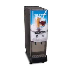 Bunn JDF 2S 2 Flavor Cold Beverage Iced Coffee Dispenser with Lit Door 
