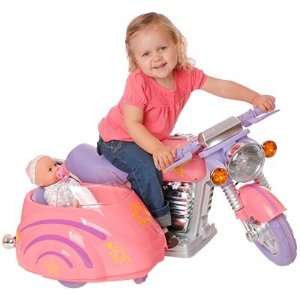  New Star Super Motorbike with Side Car Ride On Pink Toys 