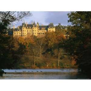  Autumn View of the Biltmore Estate from Across a Six Acre 