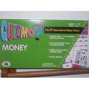  Quizmo Money the #1 Educational Bingo Series Toys & Games