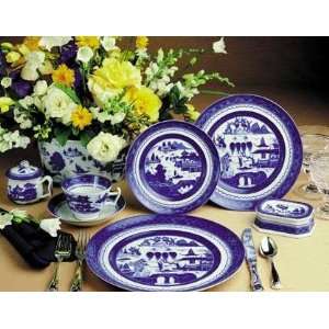  Blue Canton Five Piece Place Setting