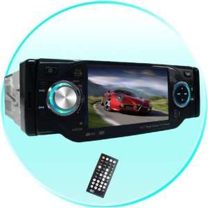  1 Din TV Tuner + Bluetooth Car DVD Player   Plays DivX 