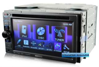   DOUBLE DIN 6.1 TOUCHSCREEN LCD DVD CD  CAR STEREO RECEIVER  