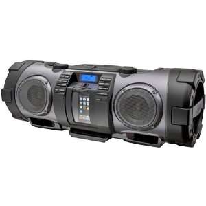   Boombox iPod Dock with Guitar and Microphone Input (RVNB70B