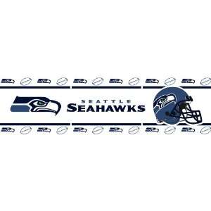  NFL Seattle Seahawks Wall Paper Border 