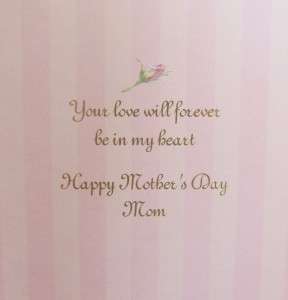 Carol Wilson MOTHERS DAY Greeting Card Embossed SWEET 095372614474 