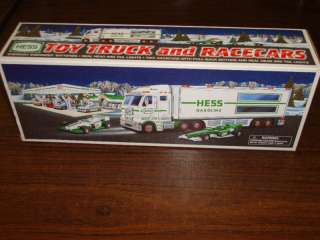 2003 Hess Toy Truck and Race Cars  
