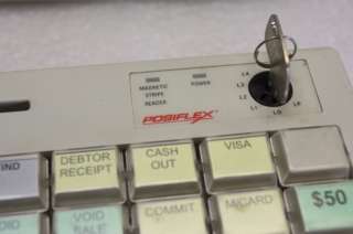 Posiflex KB 3100 Series 112 Keys POS Cash Register Keyboard  