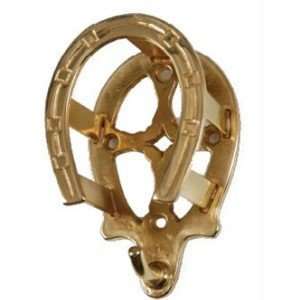 Brass Horseshoe Bridle Bracket