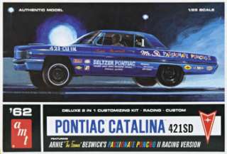 AMT 1/25 62 Pontiac Catalina Model Kit AMT623 623  