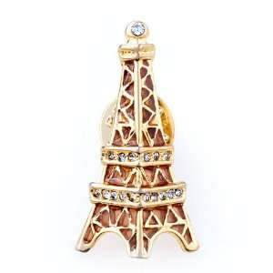  Golden Eiffel Tower Brooches And Pins Pugster Jewelry