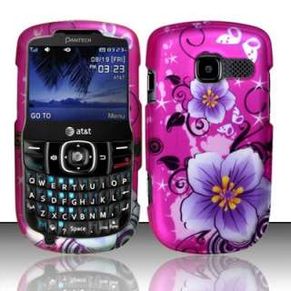   Link II 2 P5000 Hibiscus Purple Flowers Hard Case Phone Cover  