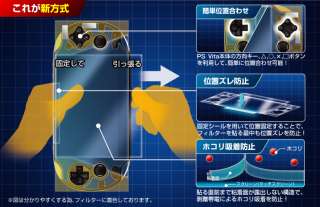 HORI PlayStation PS Vita PSV PSP 2 Touch Screen Anti Glare Protector 