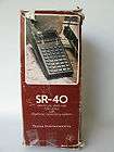   Texas Instruments SR 40 Electronic Slide Rule Calculator. A GR8 Deal